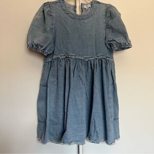 Denim Blue Mini Dress